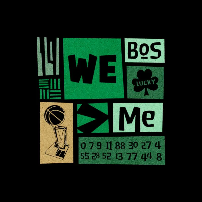 凯尔特人季后赛头像投稿，WE＞ME